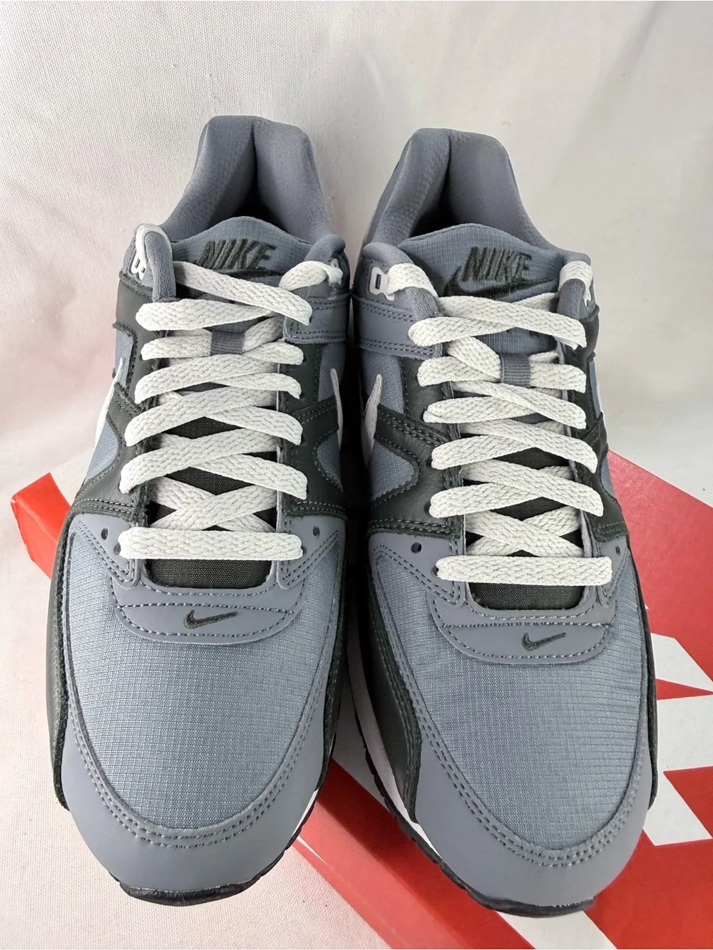Nike Grey, Black & White Air Max Command Men's Sneaker 8.5